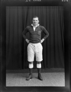 A L Novis, member of the British Lions rugby union team