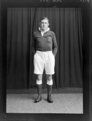 H C S Jones, member of the British Lions rugby union team