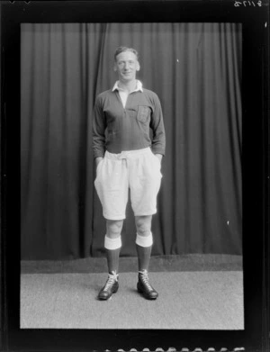 H Wilkinson, member of the British Lions rugby union team