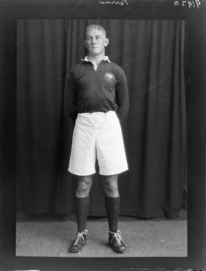 Tom Perrin, member of the Australian representative rugby team vs New Zealand All Blacks, Bledisloe Cup 1931