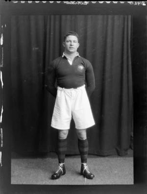 William Cerutti, member of the Australian representative rugby team vs New Zealand All Blacks, Bledisloe Cup 1931