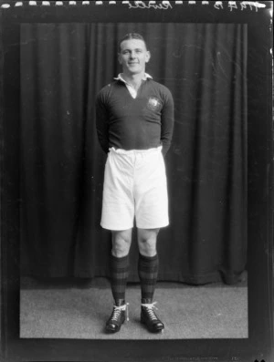 F Reville, member of the Australian representative rugby team vs New Zealand All Blacks, Bledisloe Cup 1931