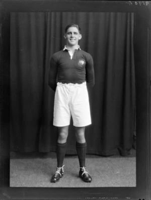 P Clark, member of the Australian representative rugby team vs New Zealand All Blacks, Bledisloe Cup 1931