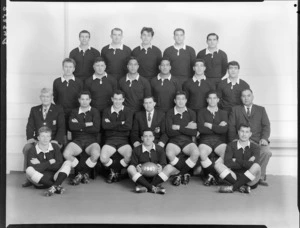 New Zealand Maori representative [southern or northern ?] rugby union team, 75th Jubilee, Prince of Wales Cup challenge, Wellington, 1967
