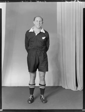 R W H Scott, member of the All Blacks, New Zealand representative rugby union team