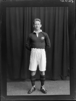 G Bennett, member of the Australian representative rugby team vs New Zealand All Blacks, Bledisloe Cup 1931