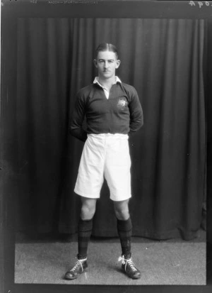 H Primrose, member of the Australian representative rugby team vs New Zealand All Blacks, Bledisloe Cup 1931
