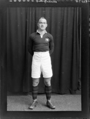 W H Hemingway, member of the Australian representative rugby team vs New Zealand All Blacks, Bledisloe Cup 1931
