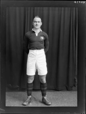 W H Hemingway, member of the Australian representative rugby team vs New Zealand All Blacks, Bledisloe Cup 1931