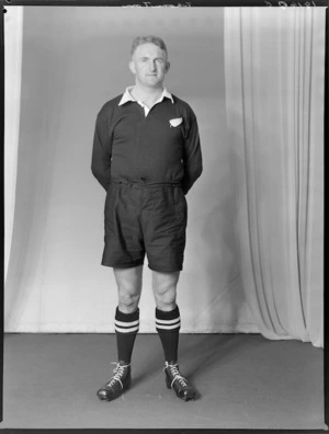 N H Thornton, member of the All Blacks, New Zealand representative rugby union team
