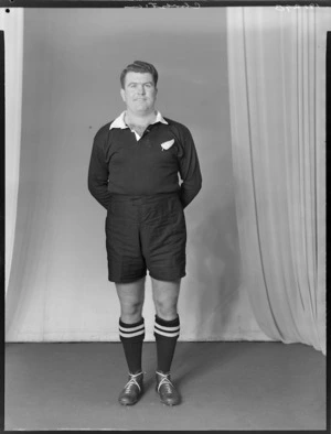 D L Christian, member of the All Blacks, New Zealand representative rugby union team