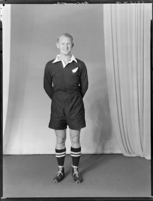 G W Delamore, member of the All Blacks, New Zealand representative rugby union team