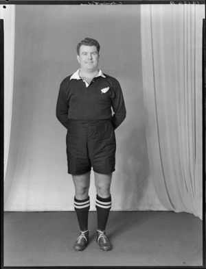 D L Christian, member of the All Blacks, New Zealand representative rugby union team