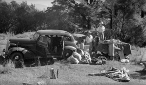 Clemens family camping