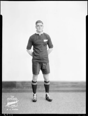 W A Strang, member of the All Blacks, New Zealand representative rugby union team, tour of South Africa, 1928