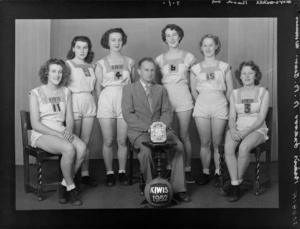 The Kiwis, women's indoor basketball team, 1952
