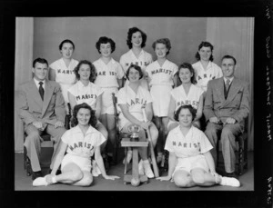 Marist Ladies Softball Club team, 1952-1953
