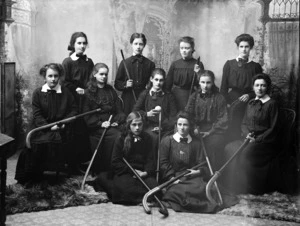 Hinemoa girls' hockey team