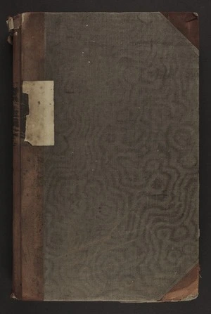 Letter book of Militia and Volunteer Office, Wanganui