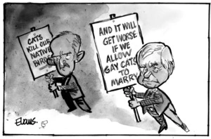 Evans, Malcolm Paul, 1945- :[Gay marriage and crime] 23 January 2013