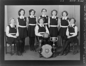 St Mary's College Old Girls, senior B, basketball team, 1953