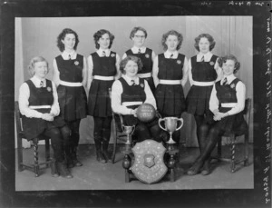 St Mary's College Old Girls, basketball team, senior B, 1953