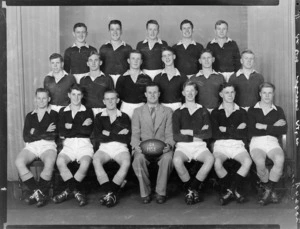 Wellington College, 2B rugby union team, 1953