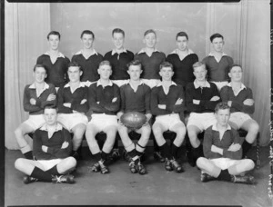 Wellington College, rugby union 3A team, 1953