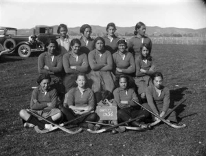 Owhiti girls' hockey team