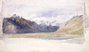 Hodgkins, William Mathew, 1833-1898 :Matukituki Valley. [1860-1895].