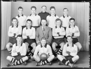 Wellington Junior National Cup soccer representatives, North Island finalists, 1954