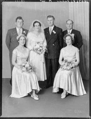 Unidentified wedding party