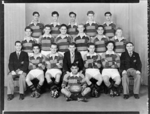 Poneke Football Club, 4th 1st division team, 1954