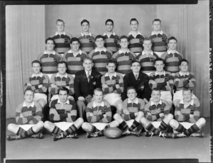 Poneke Football Club, senior 1st rugby team, 1954
