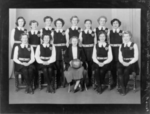 Wellington 1954 women's senior basketball representative team