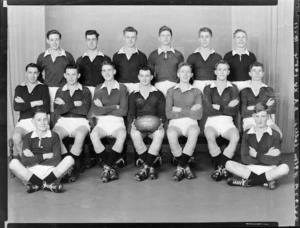 Wellington College, 1954 2nd XV A grade rugby union team