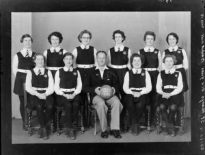 St Mary's Old Girls' 1954 senior A basketball team