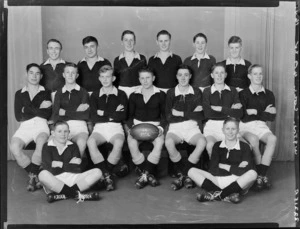 Wellington College 4A rugby union team, 1954
