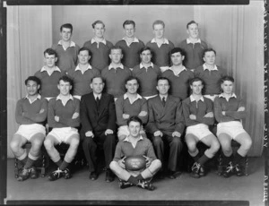 Victoria University College Rugby Football Club 3rd XV 1st division rugby team of 1954