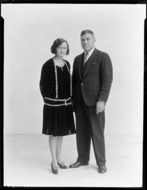 Boxer Thomas Heeney with his wife Marion