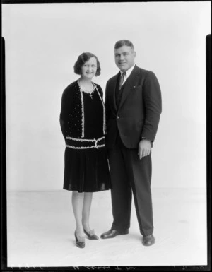 Boxer Thomas Heeney with his wife Marion