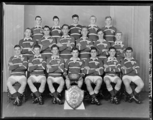 St Patrick's College 1953 1st XV rugby team