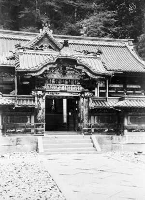 Photograph of the Kara-mon gate, Tosho-gu Shrine, Nikko, Japan