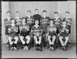 Rongotai College 1953 1st soccer XI