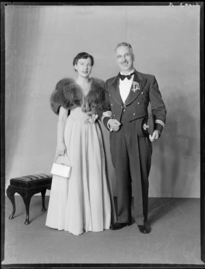Unidentified man and women