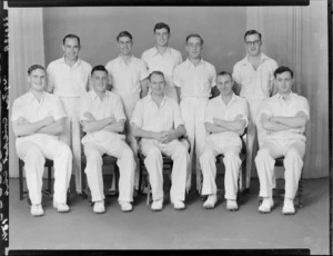 Wellington Cricket Club 3rd grade team of 1953-1954