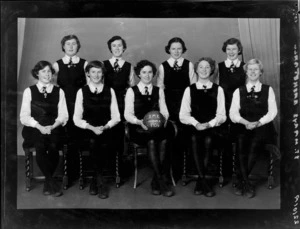 St Mary's College, Wellington, 1954 senior C basketball team