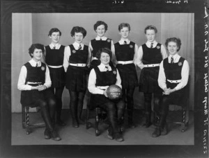 St Mary's Old Girls 1954 junior B basketball team