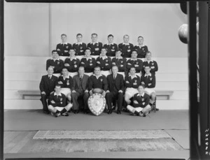 Wellington Rugby Football Union, representative team, winners of the Ranfurly Shield, 1953