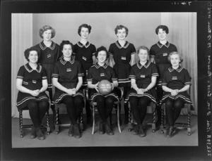 Kia Ora 1954 senior reserve basketball team